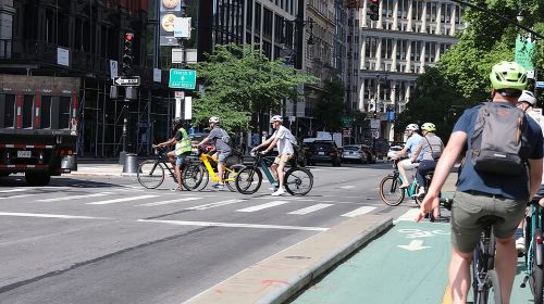 Guided Bike Tour of Lower Manhattan and Brooklyn Bridge