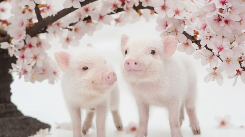 mipig cafe Harajuku Takeshita St Popular Healing Pig Cafe Interactive Experience
