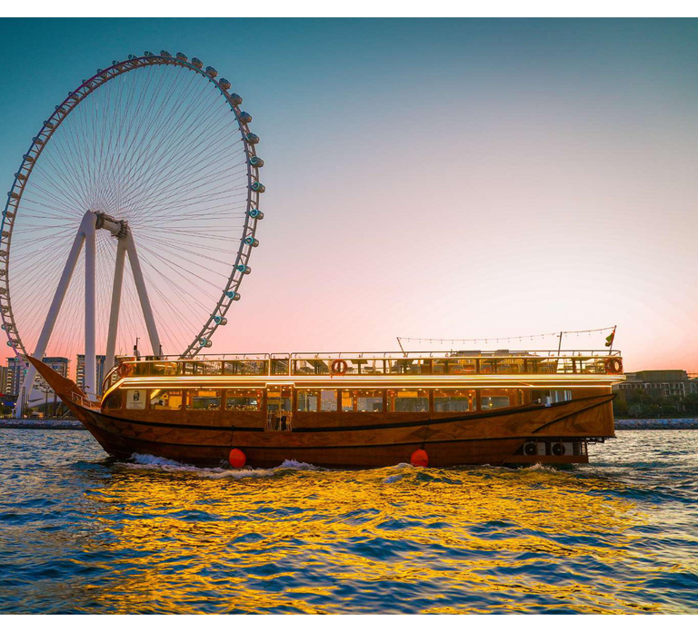 Dubai Marina 2 Hours Dinner Cruise with Live Show