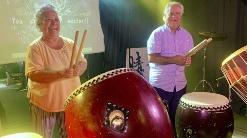 [HidB Taiko Workshop] Kyoto taiko drum experience