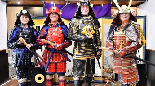 Night time/Experience the ultimate expression of Samurai spirit embodied in Armor and Bushido
