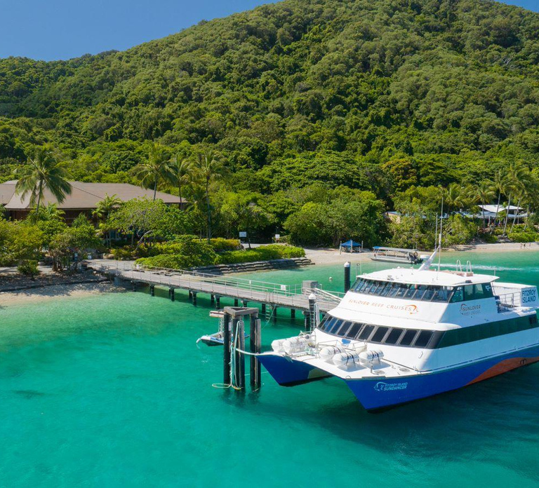 Cairns: Fitzroy Island Ferry with Optional Lunch & Activity