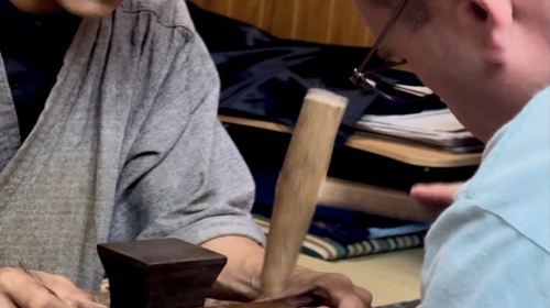 Silver chuantang - traditional silver forging technique experience