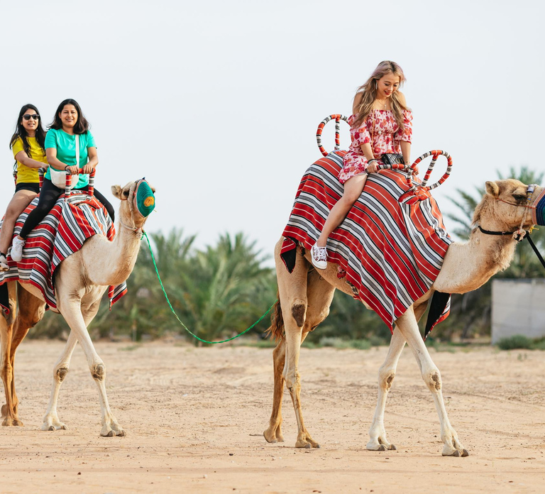 Dubai: Sunrise Balloon Flight with Camel Ride & Breakfast