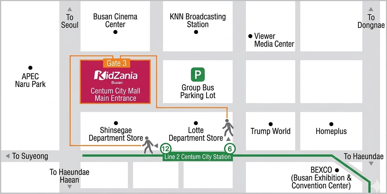 KidZania Busan - Job Experience Theme Park – Discount Admission Ticket