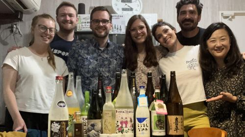 Tsukiji: 20 Types of Japanese Sake Tasting Workshop Experience