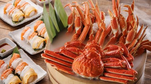 Kanisabumi Nagoya Sakae: All-you-can-eat king crab and snow crab package