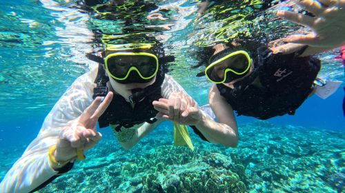 Okinawa Minna Island 1-day tour – experience paragliding