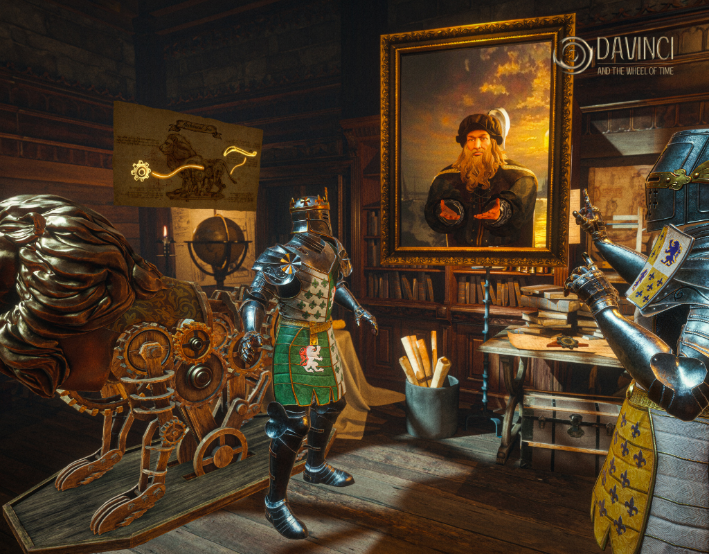 DaVinci and The Wheel of Time - Cinematic VR Walkthrough Experience