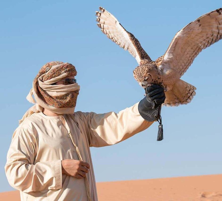 Exclusive Red Dune Safari with Camel Ride & Sand-boarding