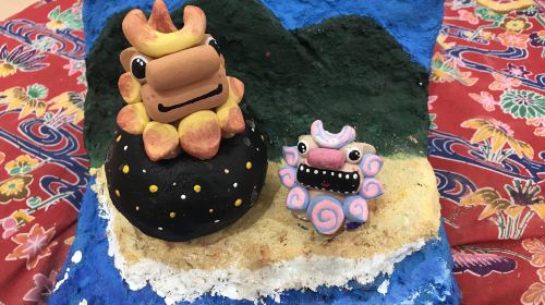 Okinawa Shisa Pottery Experience workshop Ryukyu kiln
