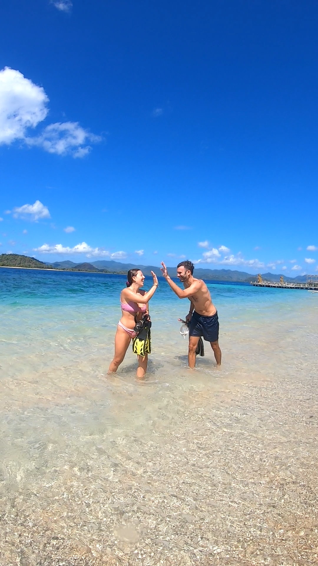 Secrate Island Private Snorkling Tour in lombok with go pro