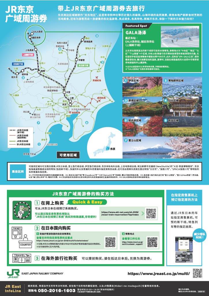 JR TOKYO Wide Pass