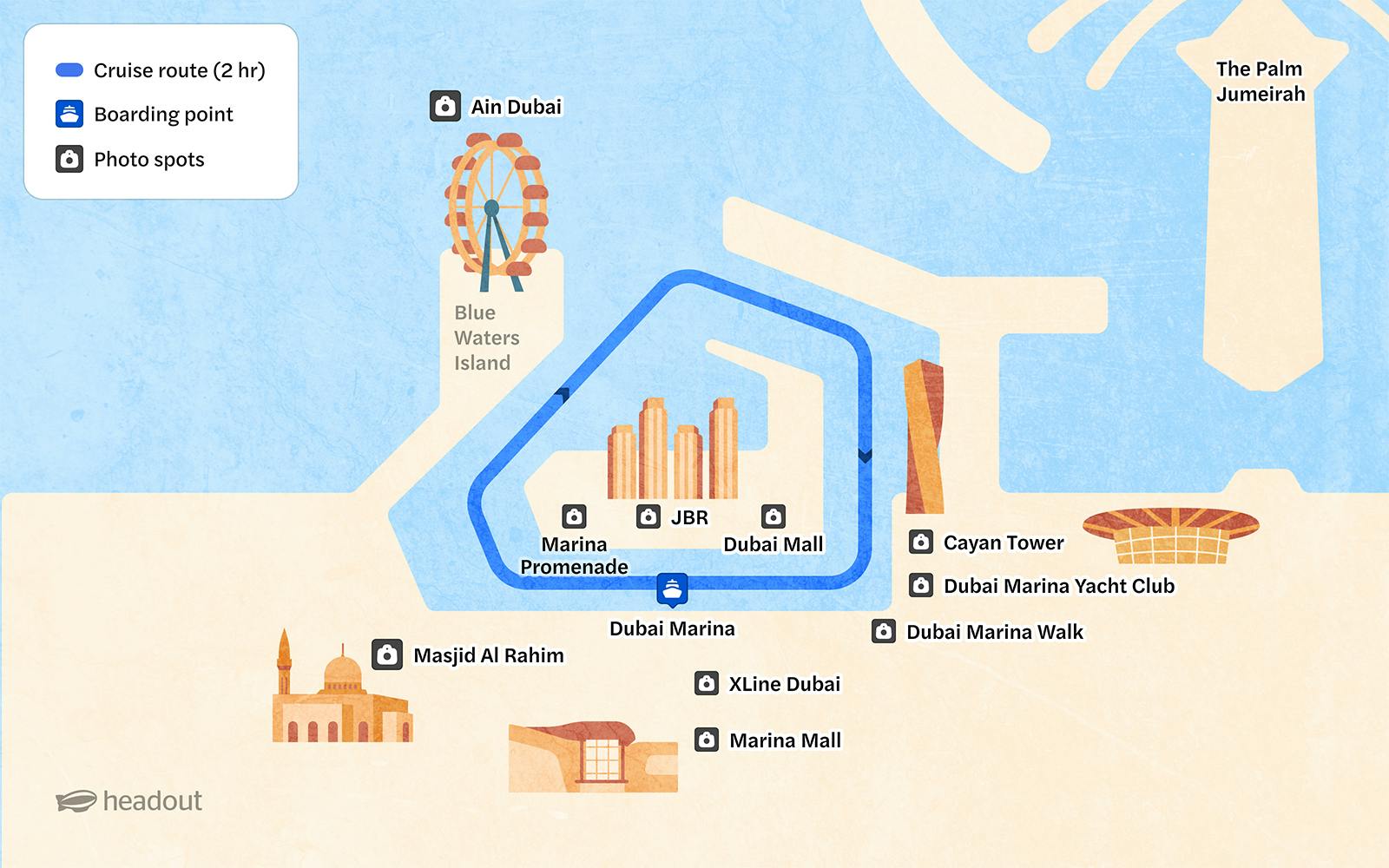 From Dubai Marina: 2-Hour Luxury Dhow Dinner Cruise with 5-Star Dinner, Entertainment & Unlimited Drinks