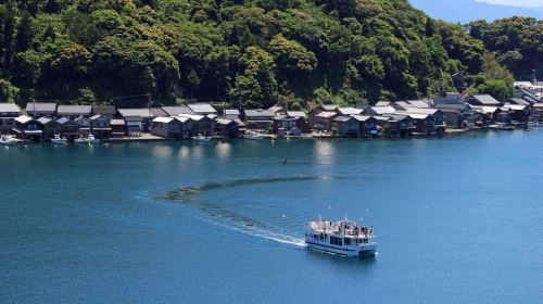 Kyoto's Secret Seaside Secrets Tour & Amanohashidate Ropeway, Ine Funaya, and Ine Bay Cruise with Seagull Feeding
