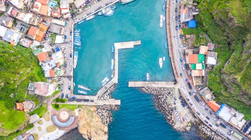 Taipei Bitou Cape Park + Zhengbin Fishing Port + Heping Island Geopark + Keelung Miaokou Night Market one-day tour