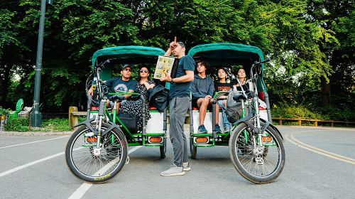 Private Central Park Pedicab Tour Day Tours