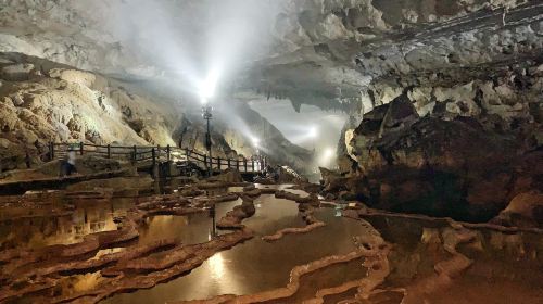 1-day tour to Motonosumi Shrine + Tsunoshima Bridge in Kitakyushu, featuring one of Japan's Three Great Caves
