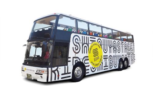 Tokyo Open top Bus Ticket Shibuya Shinjuku ROUTE