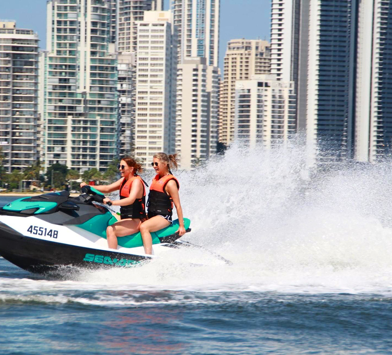 Gold Coast: 1-Hour Jet Ski Ride -No slow zones + Free Photos