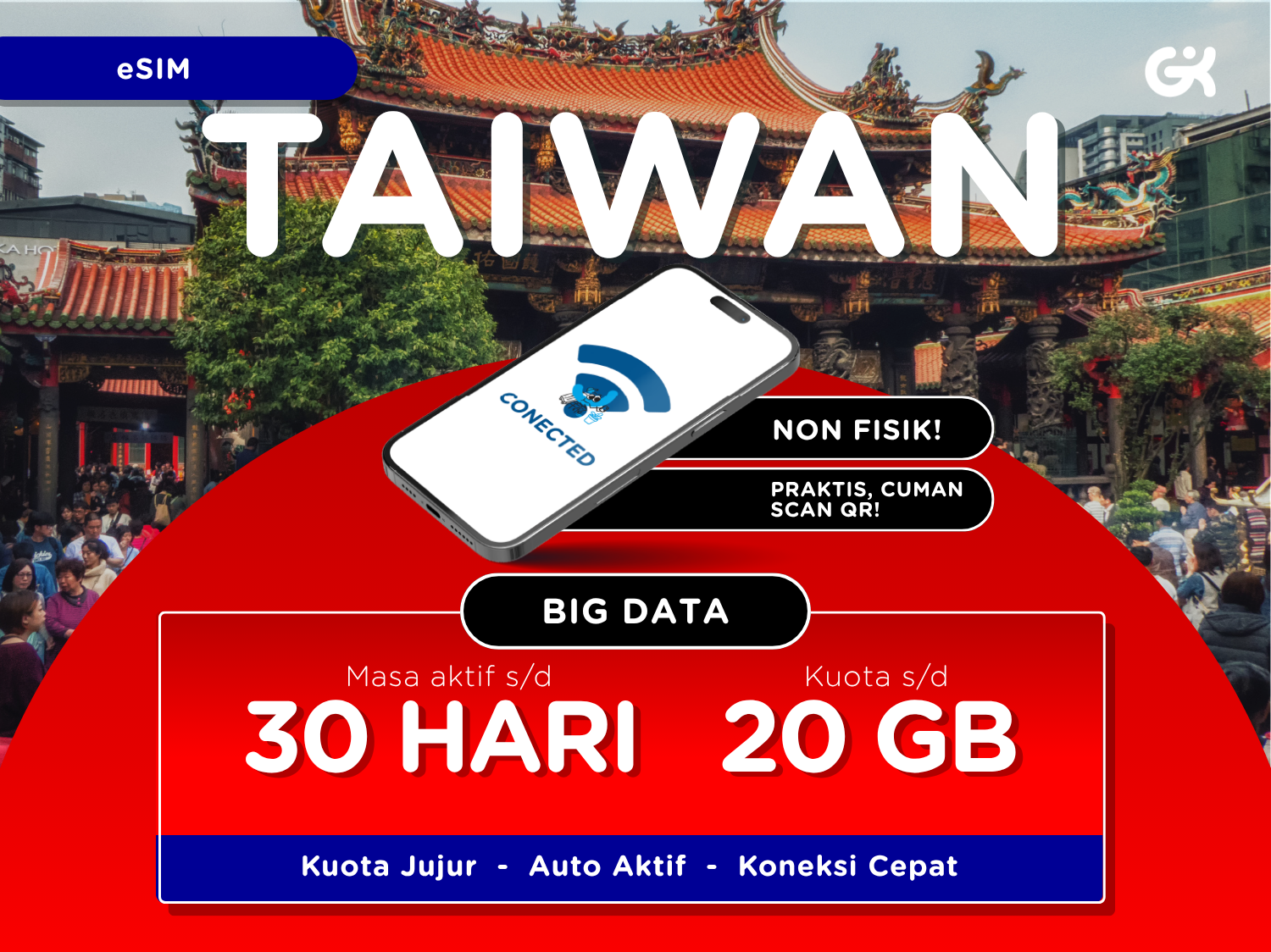 {Instant} eSIM Taiwan Big Data | Travel Sim Taiwan