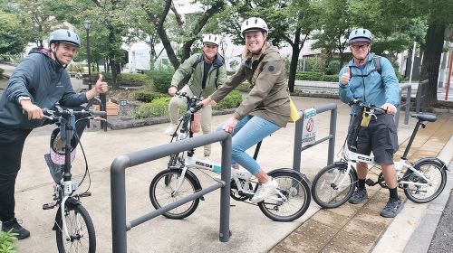 Tokyo downtown bicycle tour Tokyo Backstreets Bike Tour Day Tours