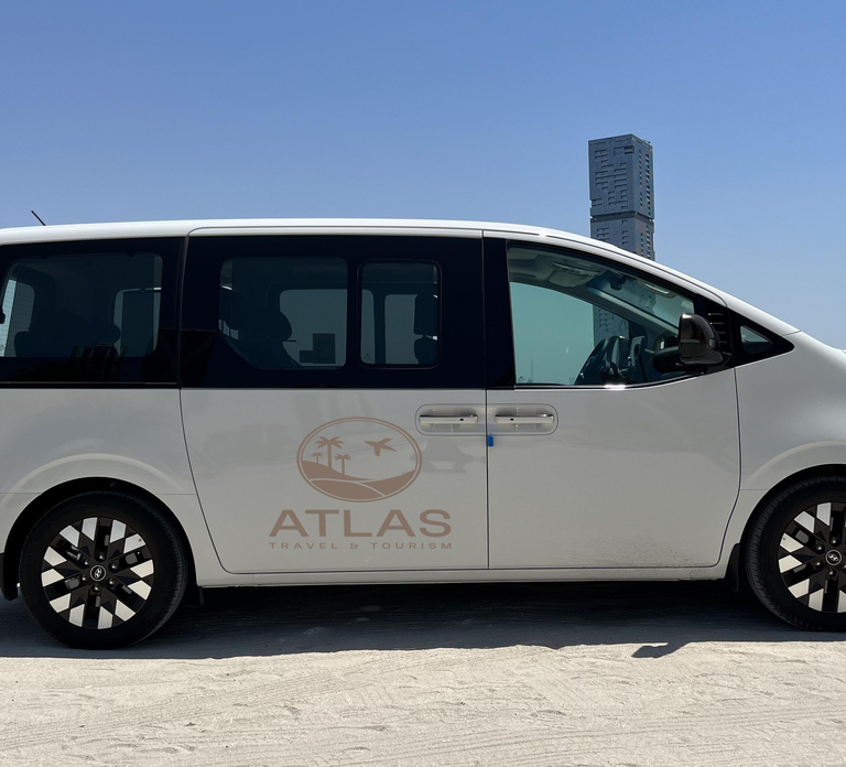 Dubai/Abu Dhabi: Private Transfer Service with tour guide