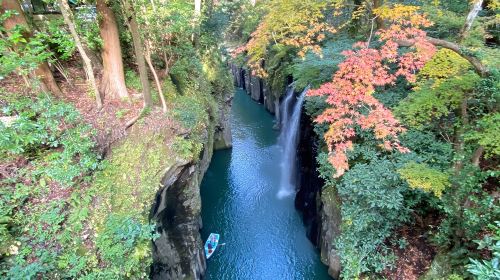 One-Day Tour of Takachiho Gorge in Kyushu, Japan + Kumamoto Aso Volcano and Kusasenri Scenic Area