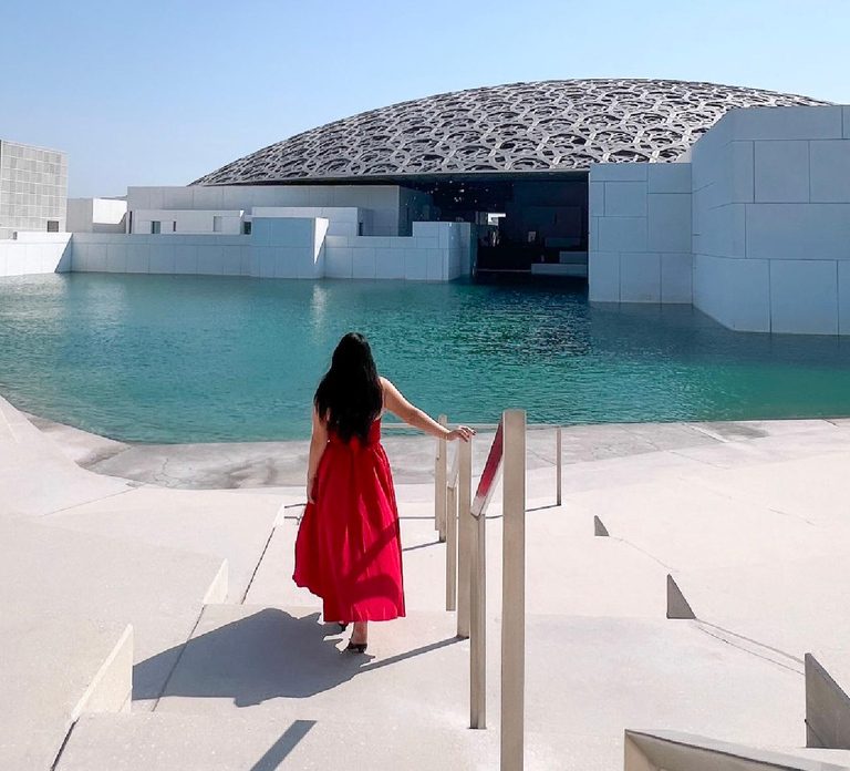 From Dubai: TeamLab, Louvre, & Zayed National Museum Tour