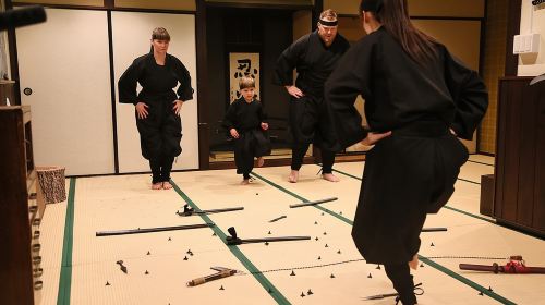 Ninja 1-hour Hands-on Lesson by Japanese master in Kyoto -Entry Day Tours