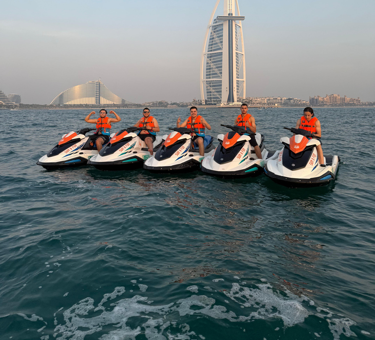 Dubai Jet Ski: Visit to Burj Al Arab and Atlantis with photos and videos