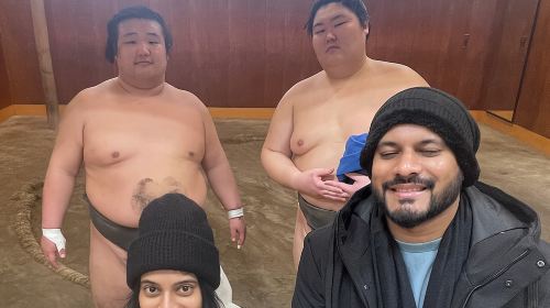 Chair Seat Guaranteed SUMO Practice +Photo +Culture Option Day Tours