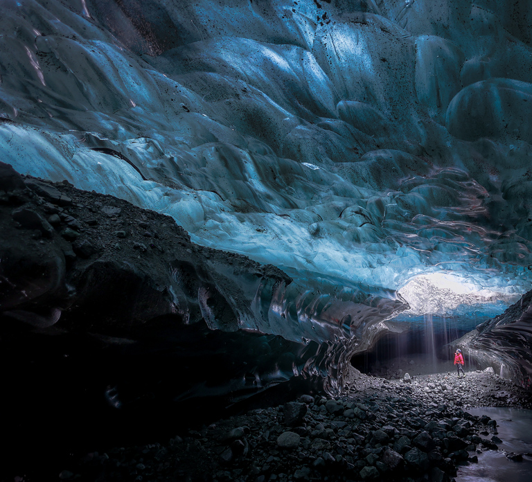 Iceland: Private Ice Cave Captured with Professional Photos