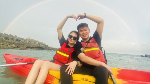 Liuqiu Island Kayaking 1-2.5 hours – Transparent Canoe & Snorkeling – Swimming with Sea Turtles