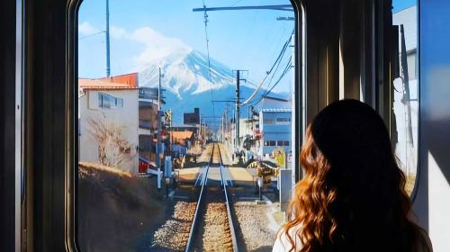 Mt. Fuji Fruit Picking, Lake Kawaguchi Train & Oishi Park 1-Day Tour
