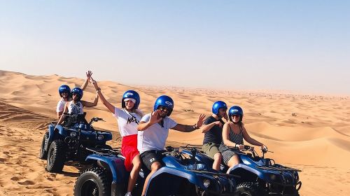 Half Day Morning Safari with Quad Bike and Camel Ride