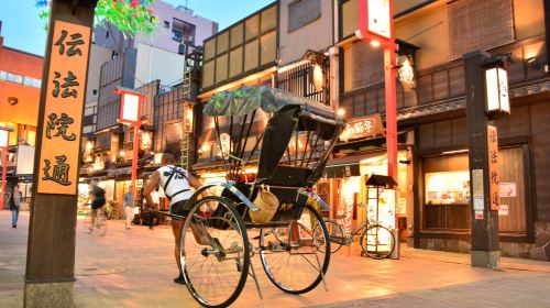 Tokyo Asakusa Rickshaw Private Chartered Tour by Ebisuya