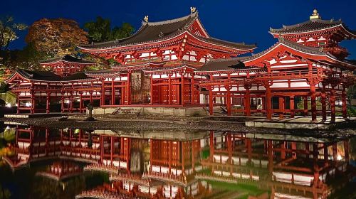 Uji Byodoin Temple/Tale of Genji Museum + Nara Park Deer Feeding Day Trip