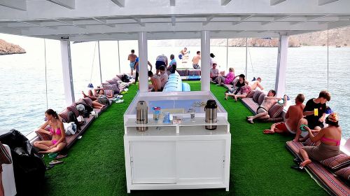 Full Day Musandam Dibba Cruise with Buffet Lunch and Snorkelling Day Tours