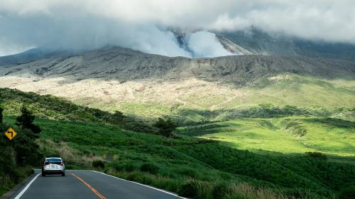 1-day tour to Mount Aso, Kusasenri and Kurokawa Onsen in Kumamoto, Kyushu with complimentary Aso shuttle service