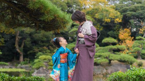 Kimono Peony Kimono Rental Experience in Osaka