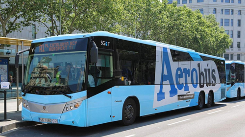 Barcelona El Prat Airport to/from Plaça de Catalunya Bus Ticket Transport Passes