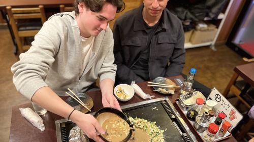 Okonomiyaki monjayaki donguri downtown monjayaki experience package