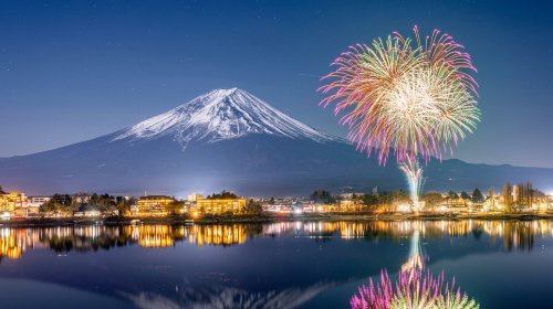 1-day tour to Mount Fuji and Kawaguchiko fireworks festival [summer limited: Mount Fuji fireworks night] Day Tours