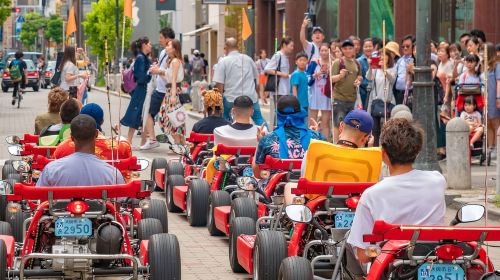 Osaka: Guided Go Karting Tour in a Funny Costume Day Tours