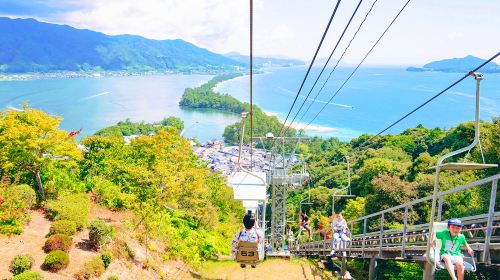 Amanohashidate Sandbar & Ine Funaya Village Tour with Optional Sea Cruise