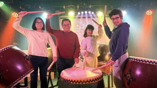 [HidB Taiko Workshop] Kyoto taiko drum experience