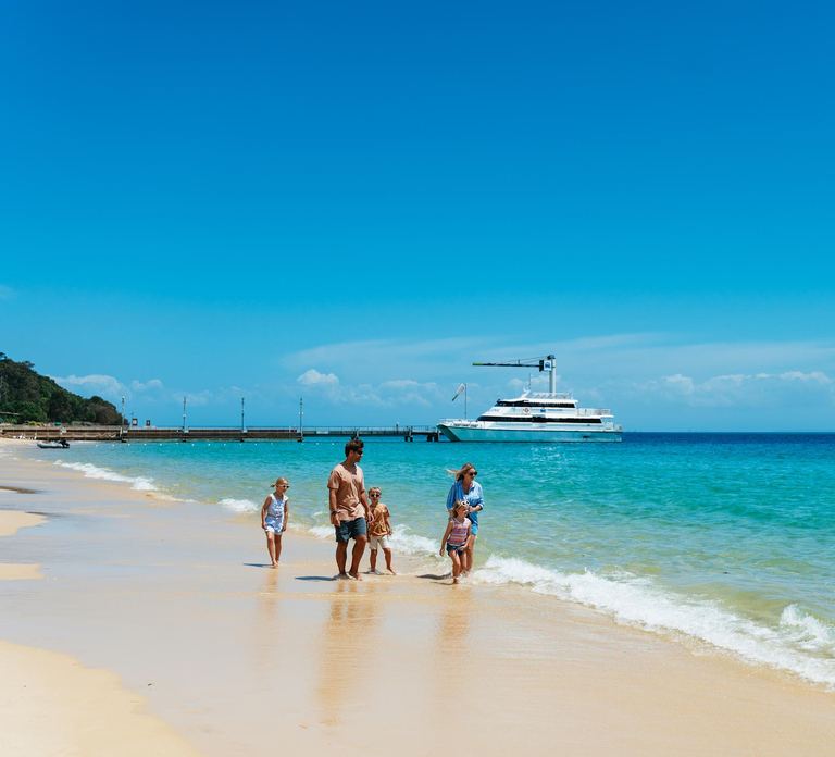 Moreton Island: Tangalooma Day Trip with ATV Quad Bike Tour