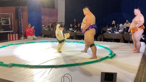 Up-Close Sumo Experience at Ochi Stable: Wear Kimono in Osaka