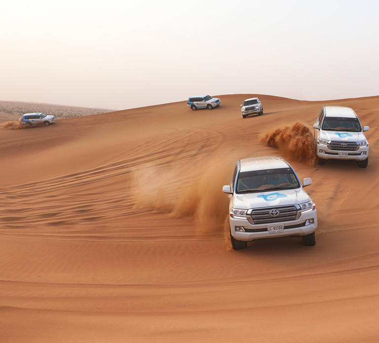 Dubai: Desert Safari with Camp, Dinner, & Optional Overnight